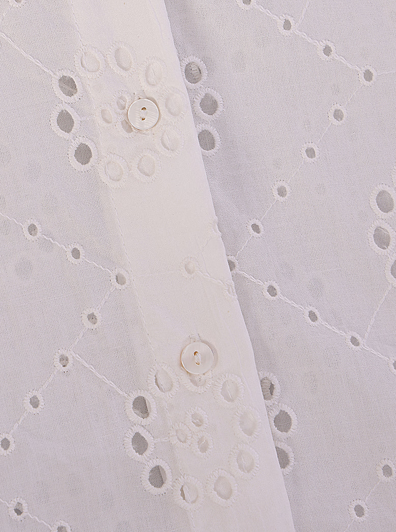 ETHNIC LOOSE FIT SCHIFFLI EMB KURTA - extra image 5