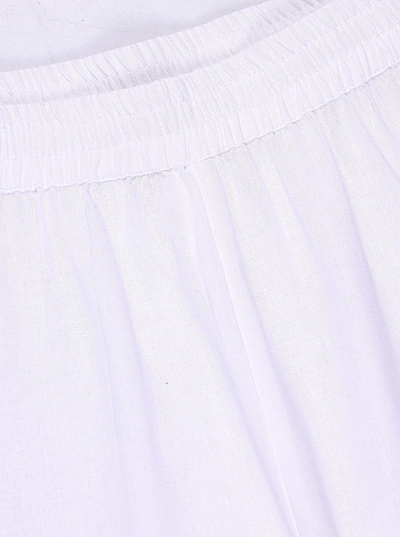 ETHNIC REGULAR FIT SOLID PANTS - extra image 3