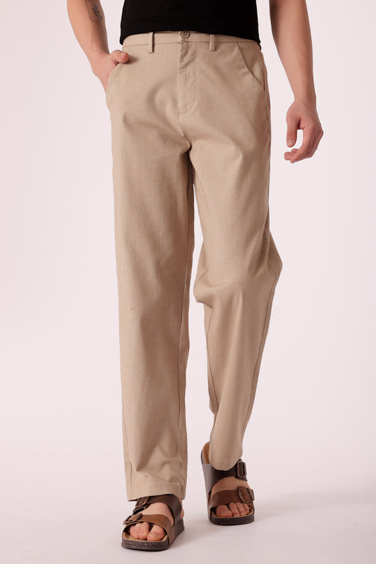 Men's Cotton stretch Straight Fit Chinos