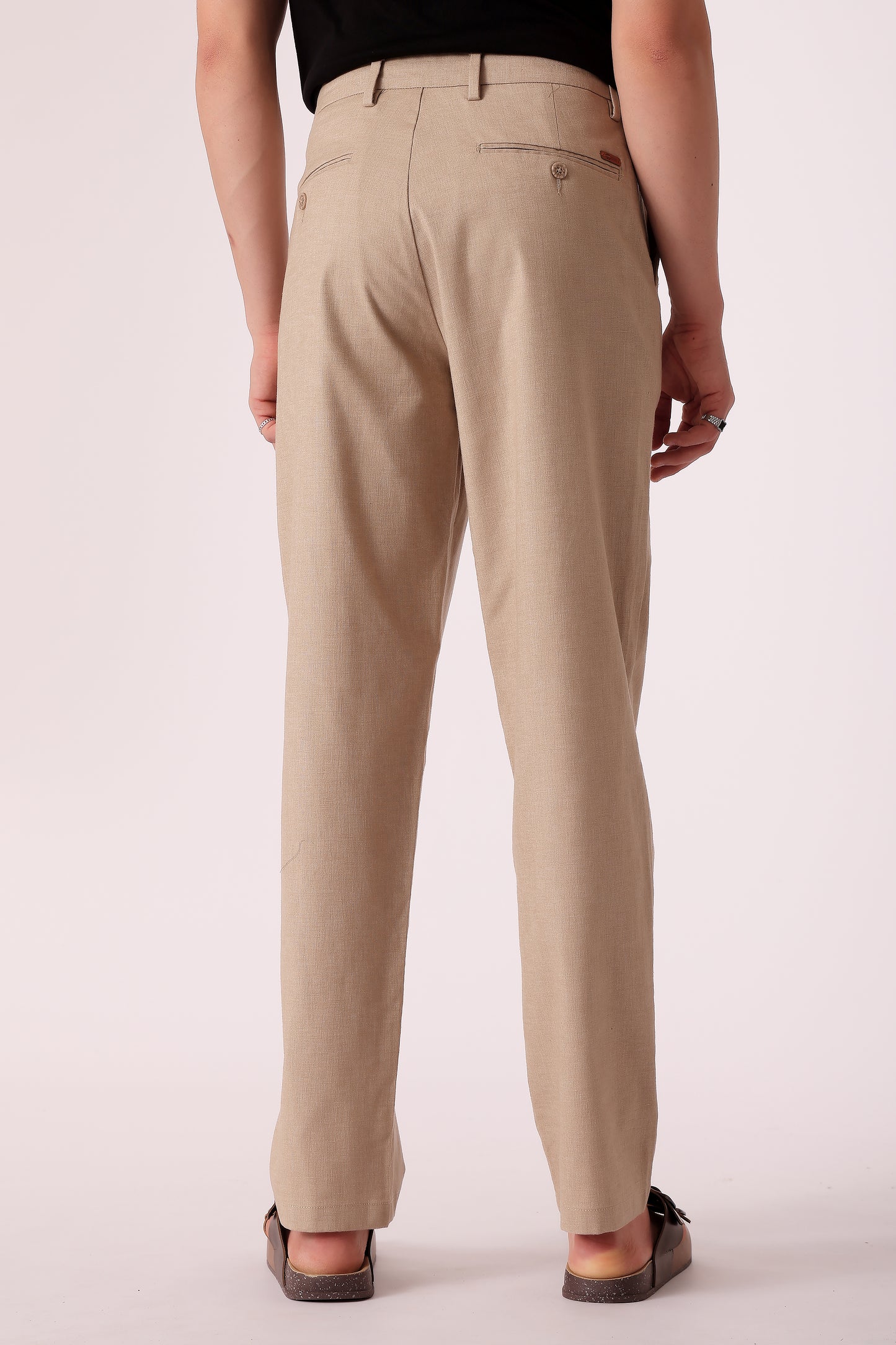 Men's Cotton stretch Straight Fit Chinos - extra image 3