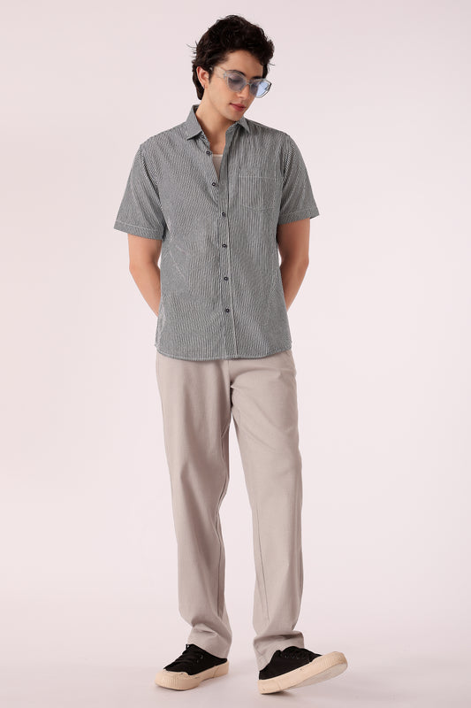 Men's Cotton stretch Straight Fit Chinos - extra image 2