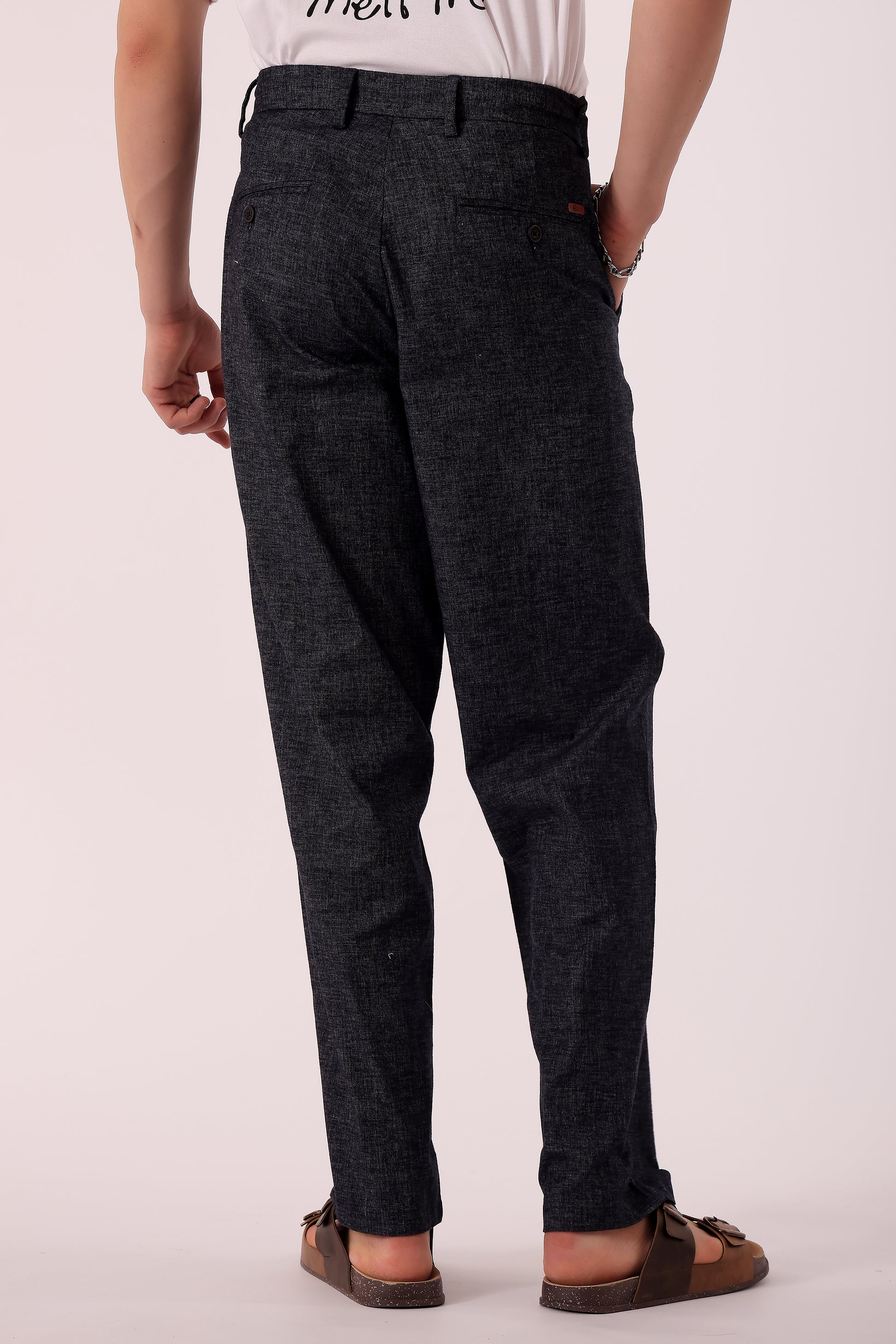 Men's Cotton stretch Straight Fit Chinos - extra image 3