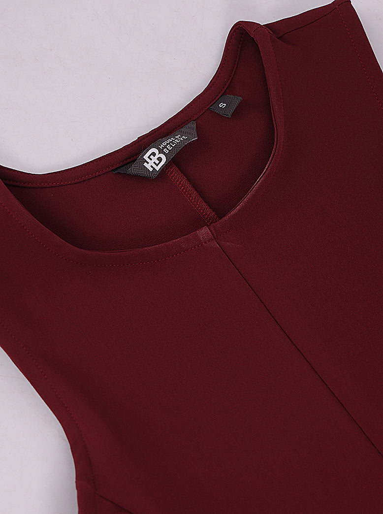 western fit & flare casual solid color dresses - extra image 5