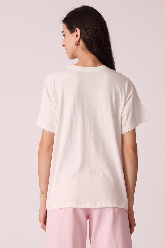 western boxy fit casual printed t-shirts - extra image 2
