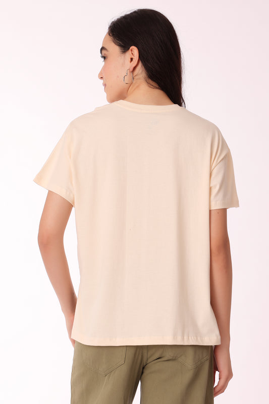 western boxy fit casual printed t-shirts - extra image 2