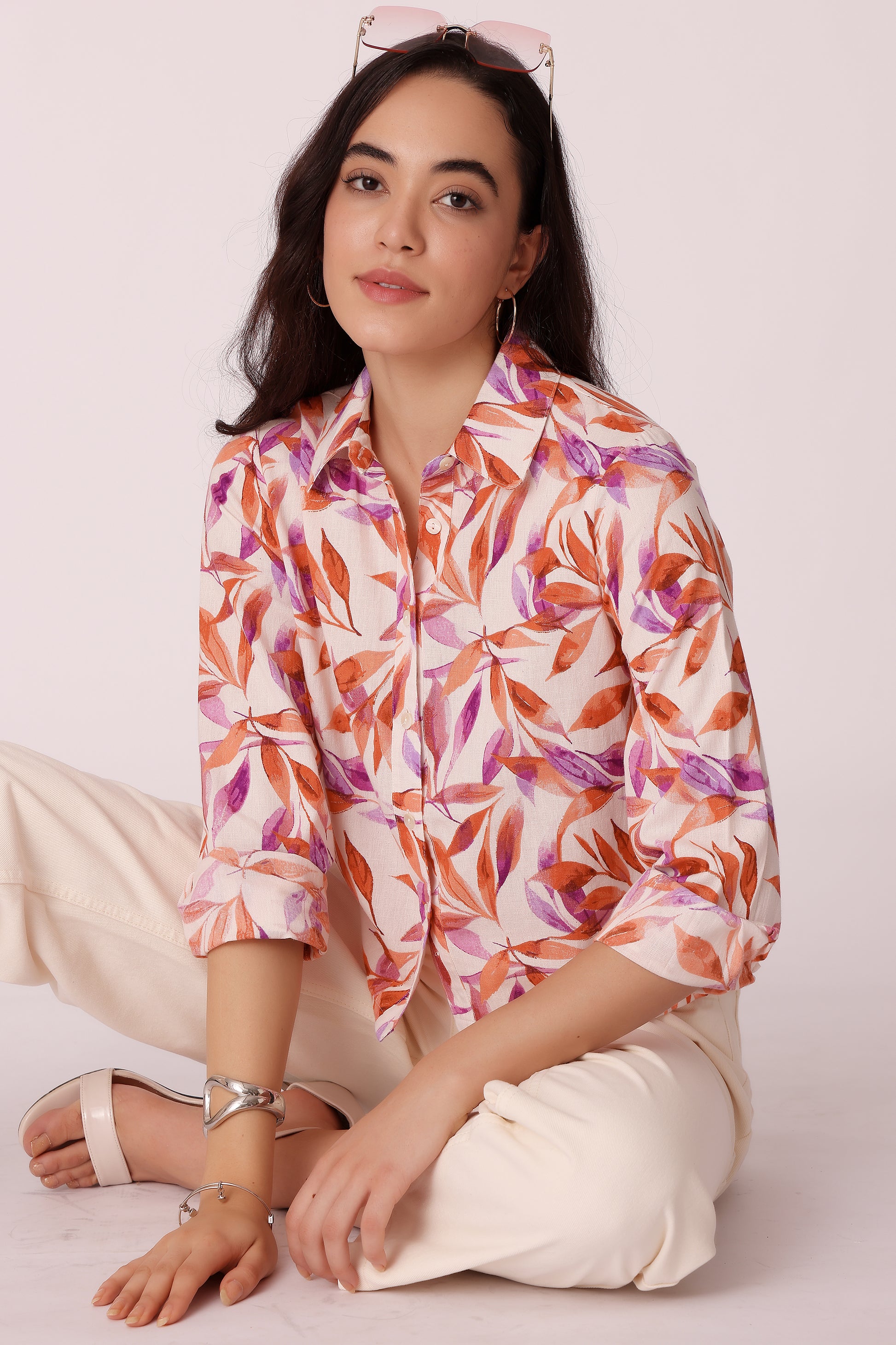 western regular fit casual floral prints shirts - extra image 3