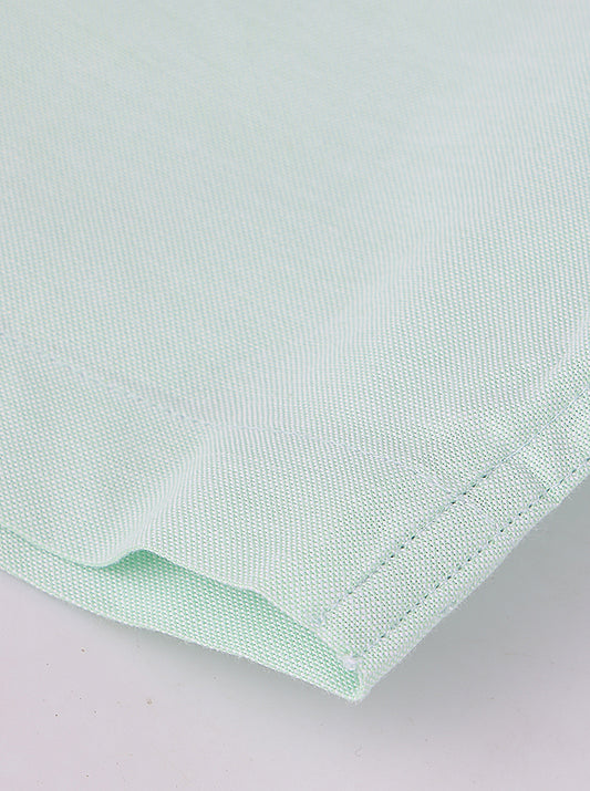 Men's Solid Oxford Shirt Half Sleeve - extra image 2