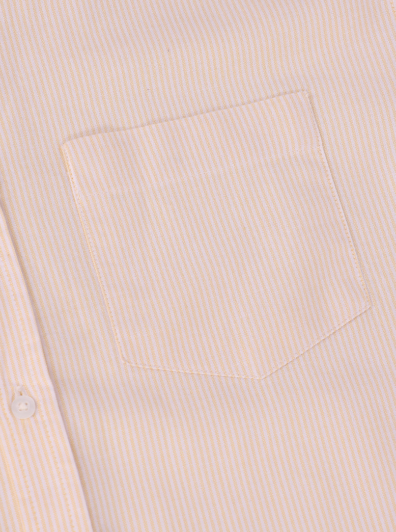 Men's Stripe Oxford Shirt Half Sleeve - extra image 5