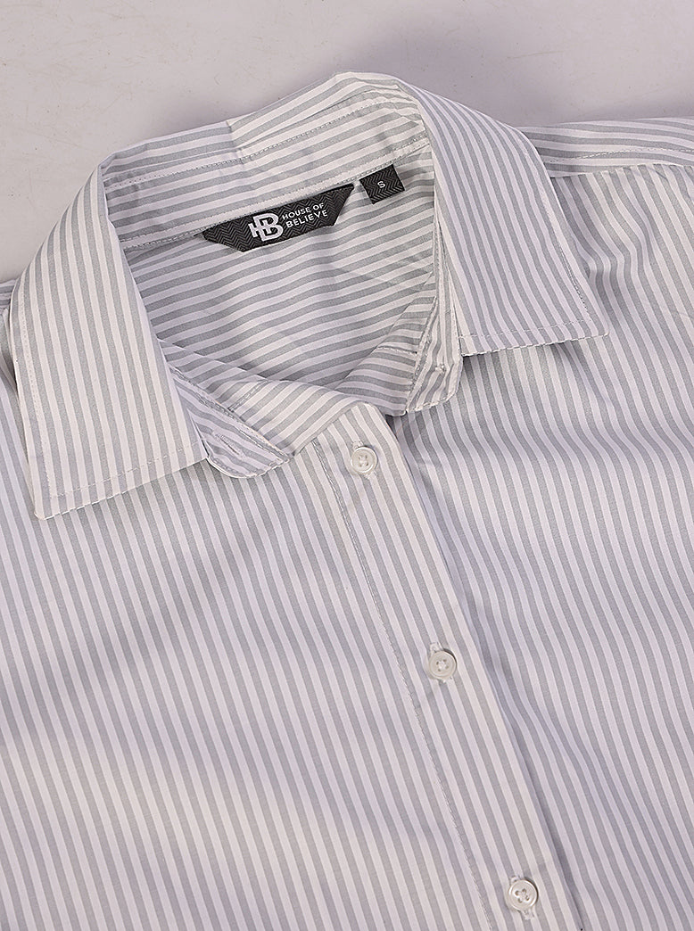 western relaxed casual stripe shirts - extra image 4