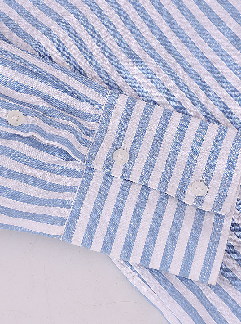 western oversized casual stripe shirts - extra image 5