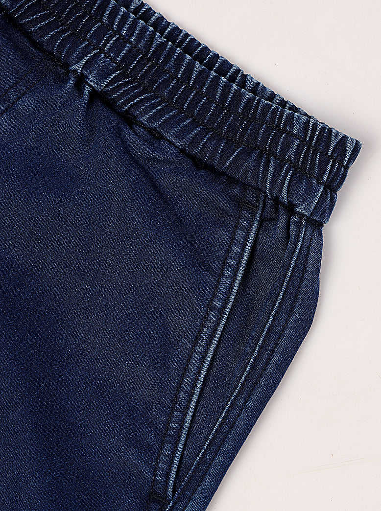 western tapered fit casual solid jeans - extra image 4