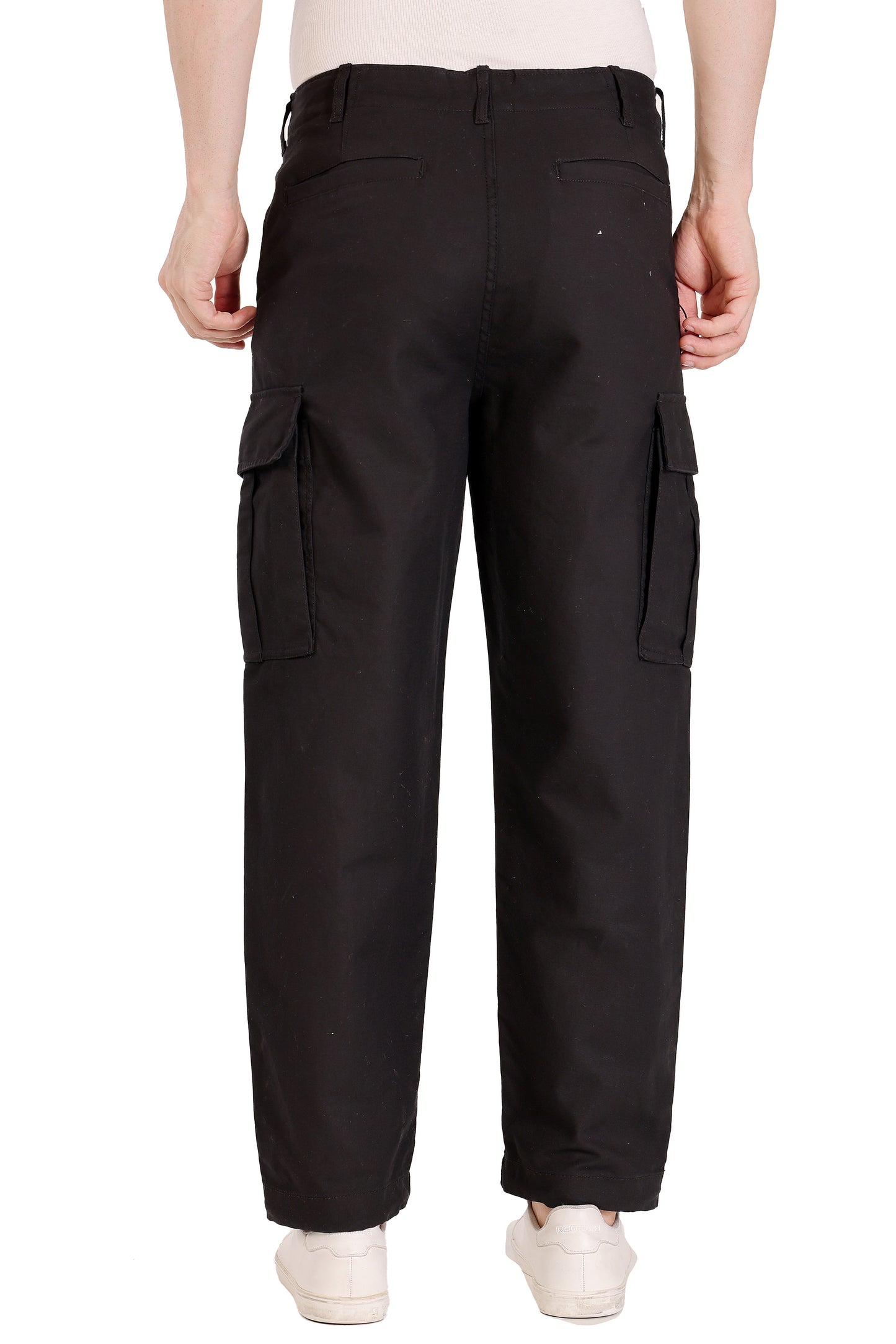 Mens Relaxed Straight Fit Cargo Pant - extra image 4