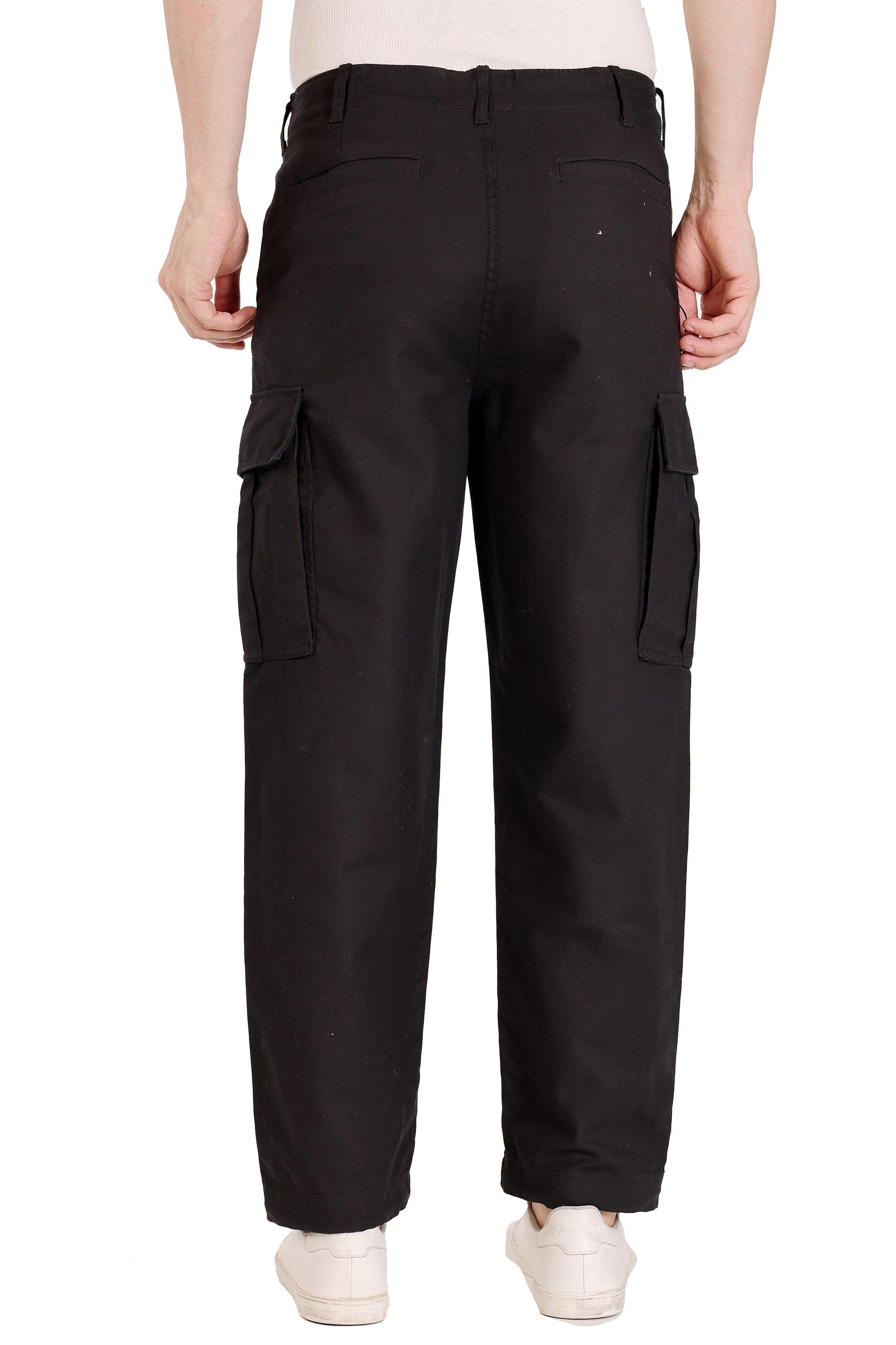 Mens Relaxed Straight Fit Cargo Pant - extra image 4