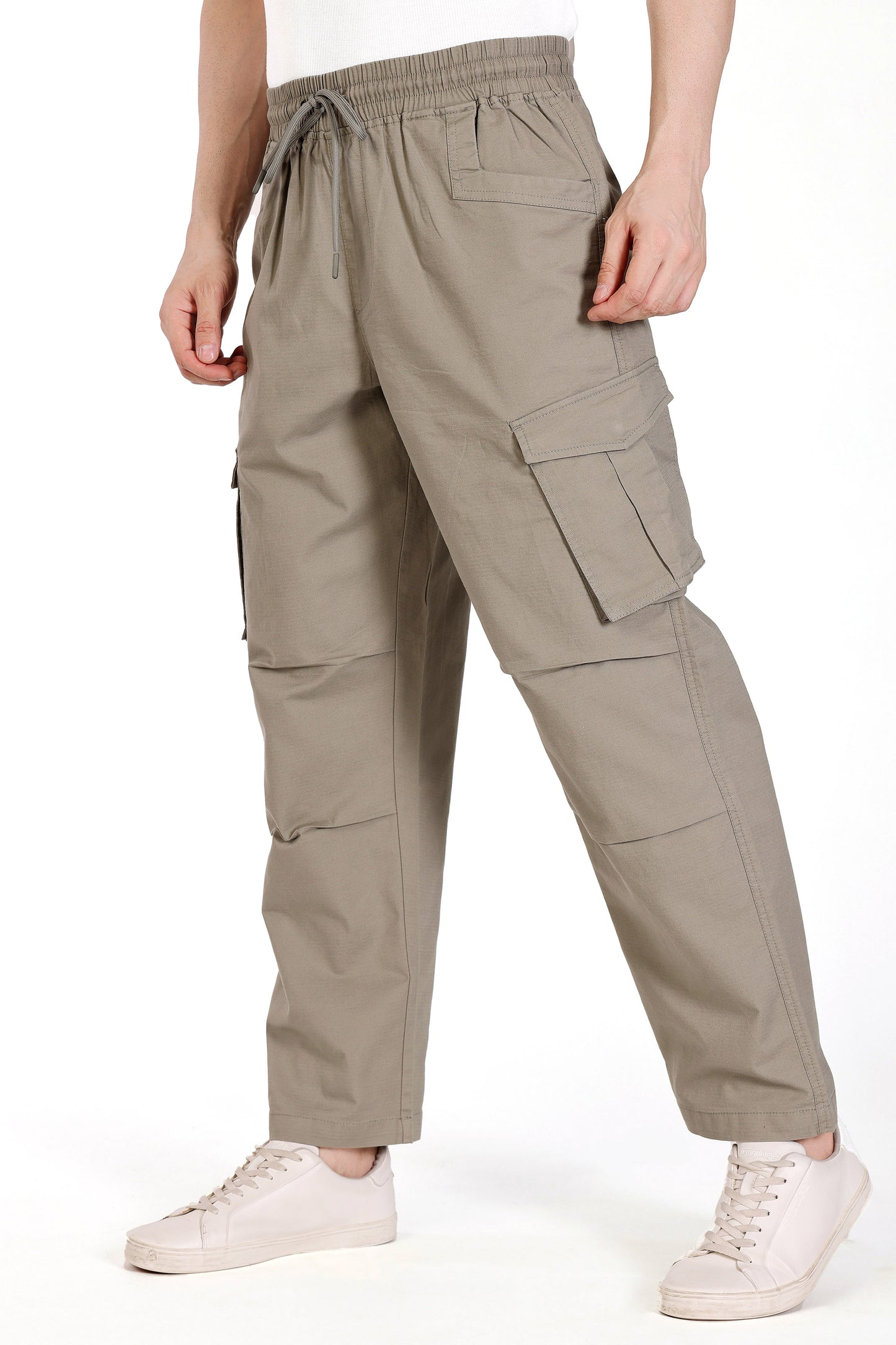 Mens Relaxed Straight Fit Cargo Pant - extra image 2