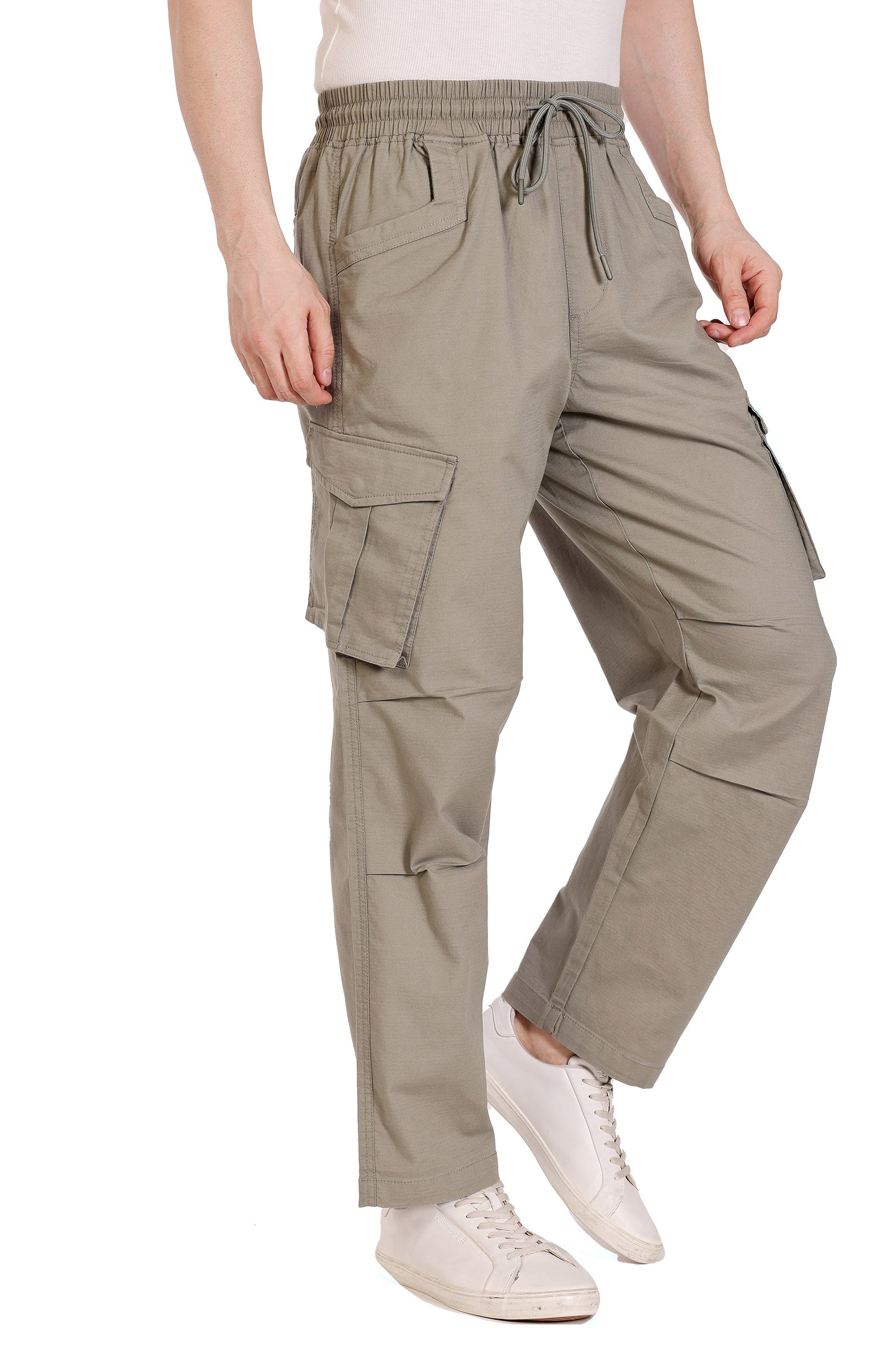 Mens Relaxed Straight Fit Cargo Pant - extra image 3