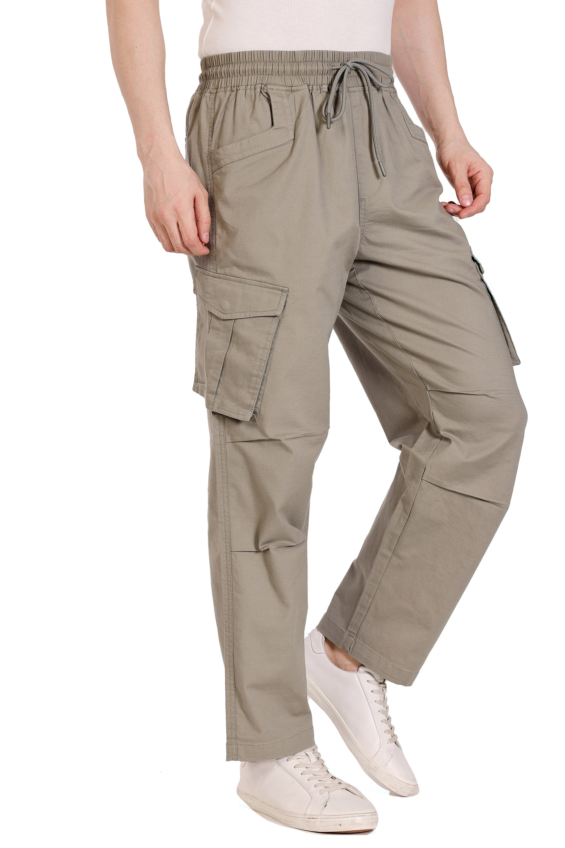 Mens Relaxed Straight Fit Cargo Pant - extra image 3