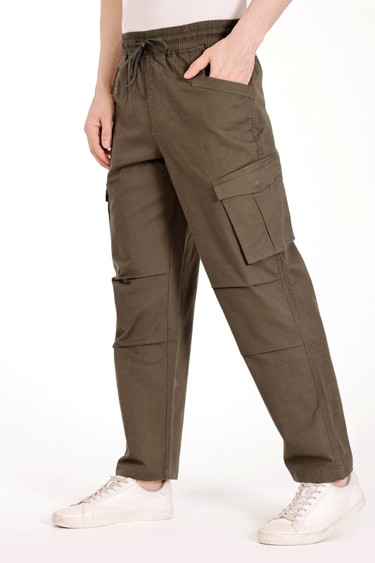 Mens Relaxed Straight Fit Cargo Pant - extra image 2