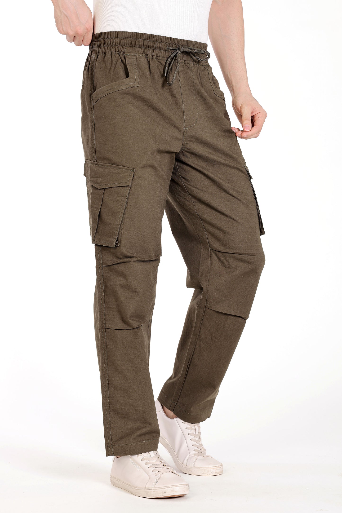 Mens Relaxed Straight Fit Cargo Pant - extra image 3