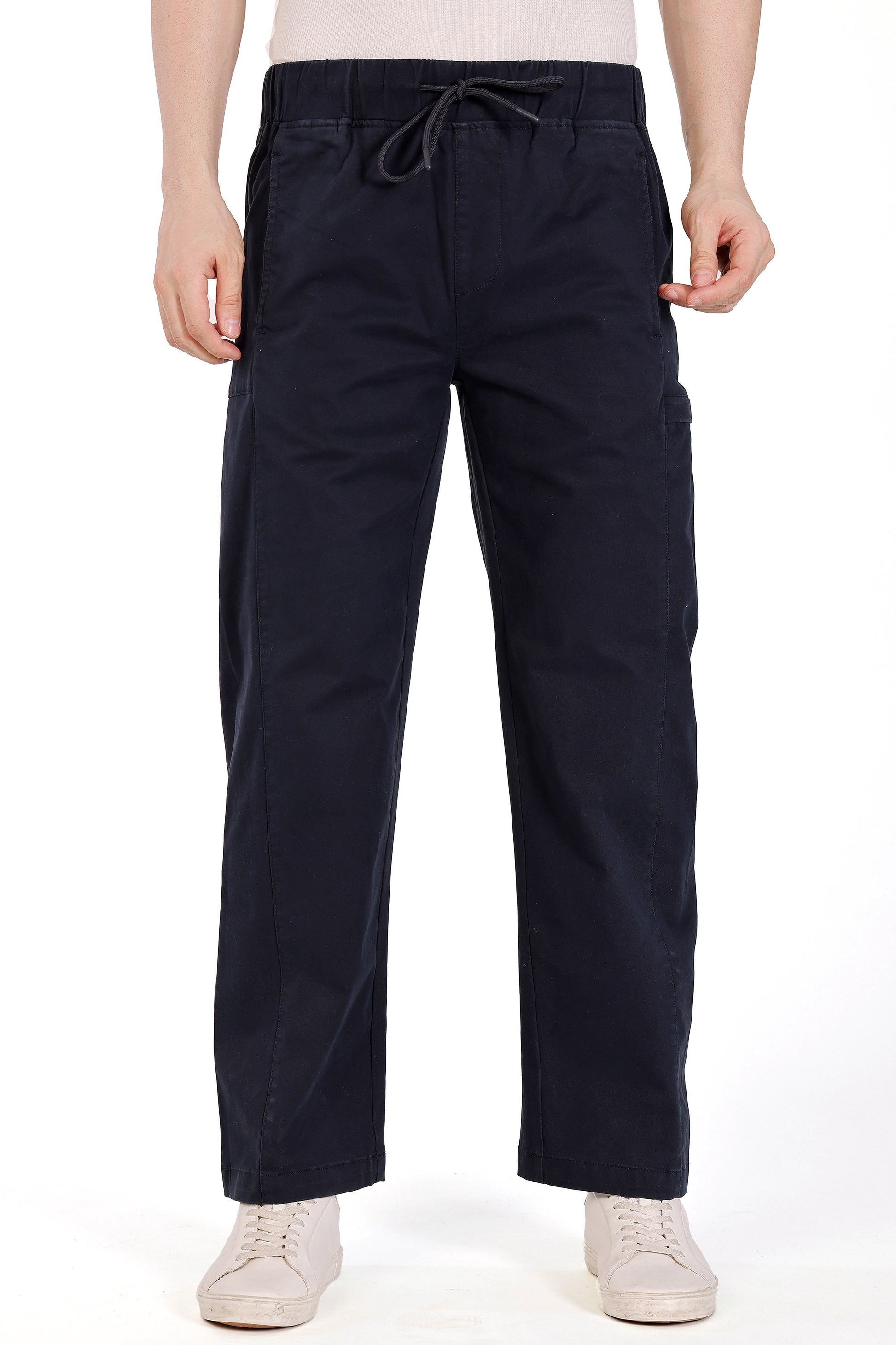 Mens Slim Fit Cargo Pant - Navy