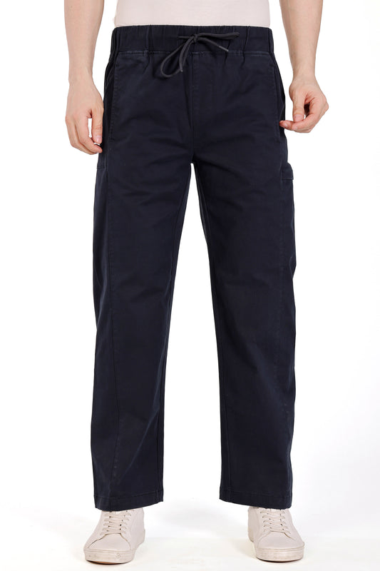 Mens Slim Fit Cargo Pant - Navy