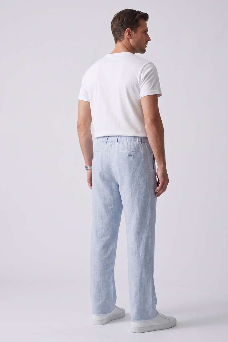 Men's Pure Linen Easy Pant - extra image 3