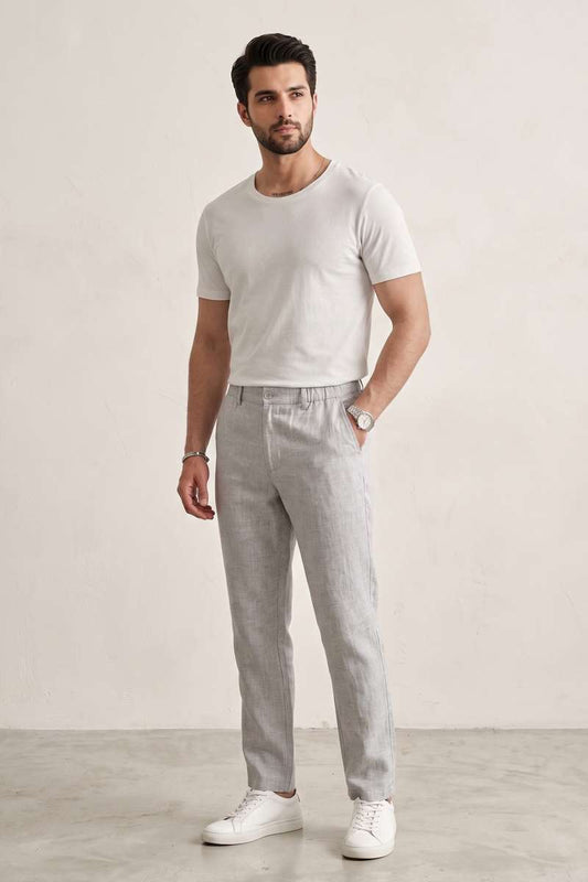 Men's Pure Linen Easy Pant - extra image 2