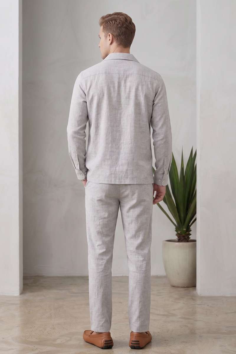 Men's Pure Linen Easy Pant - extra image 4