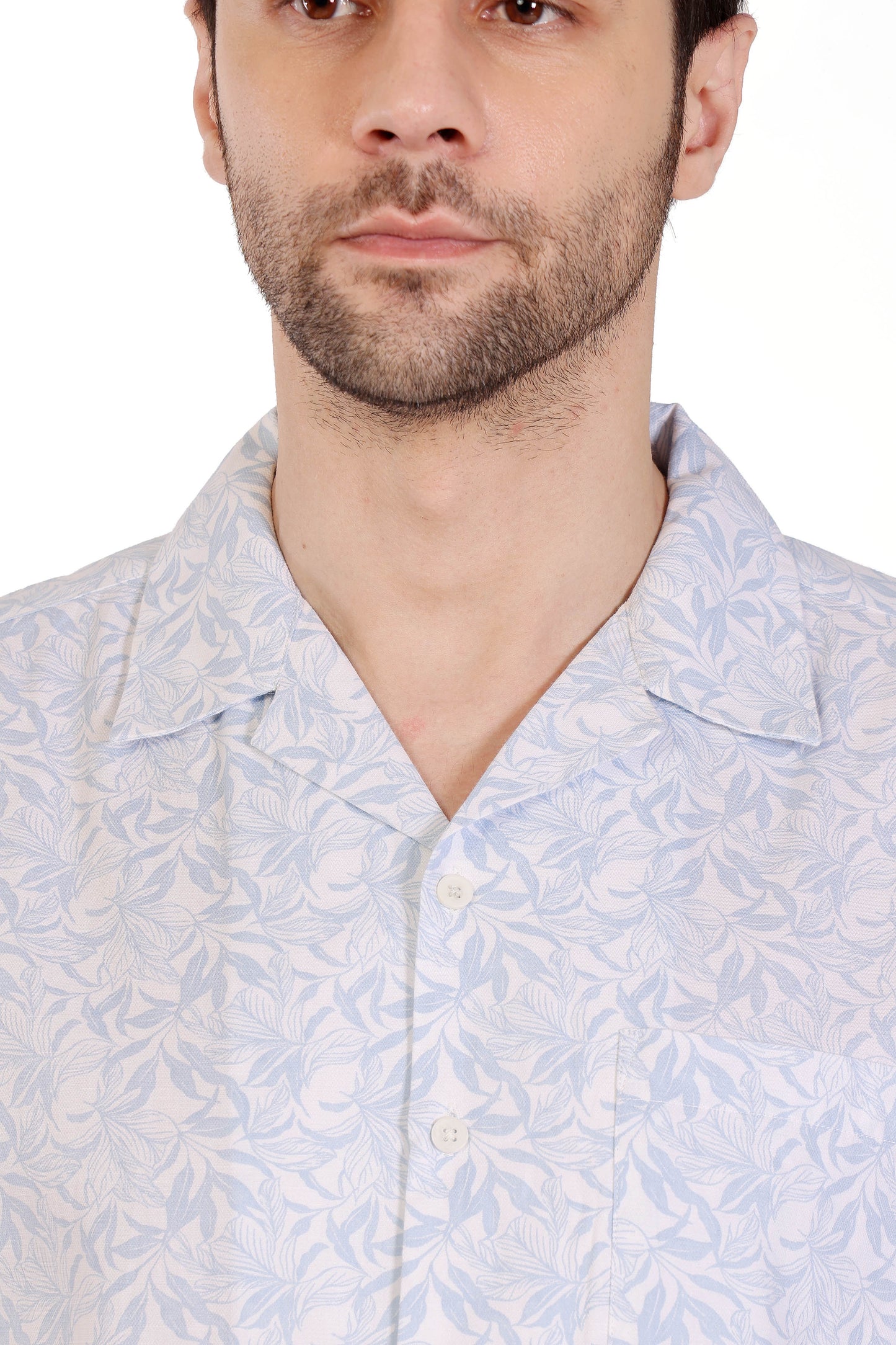 Mens Oversized Resort collar Shirt - extra image 3