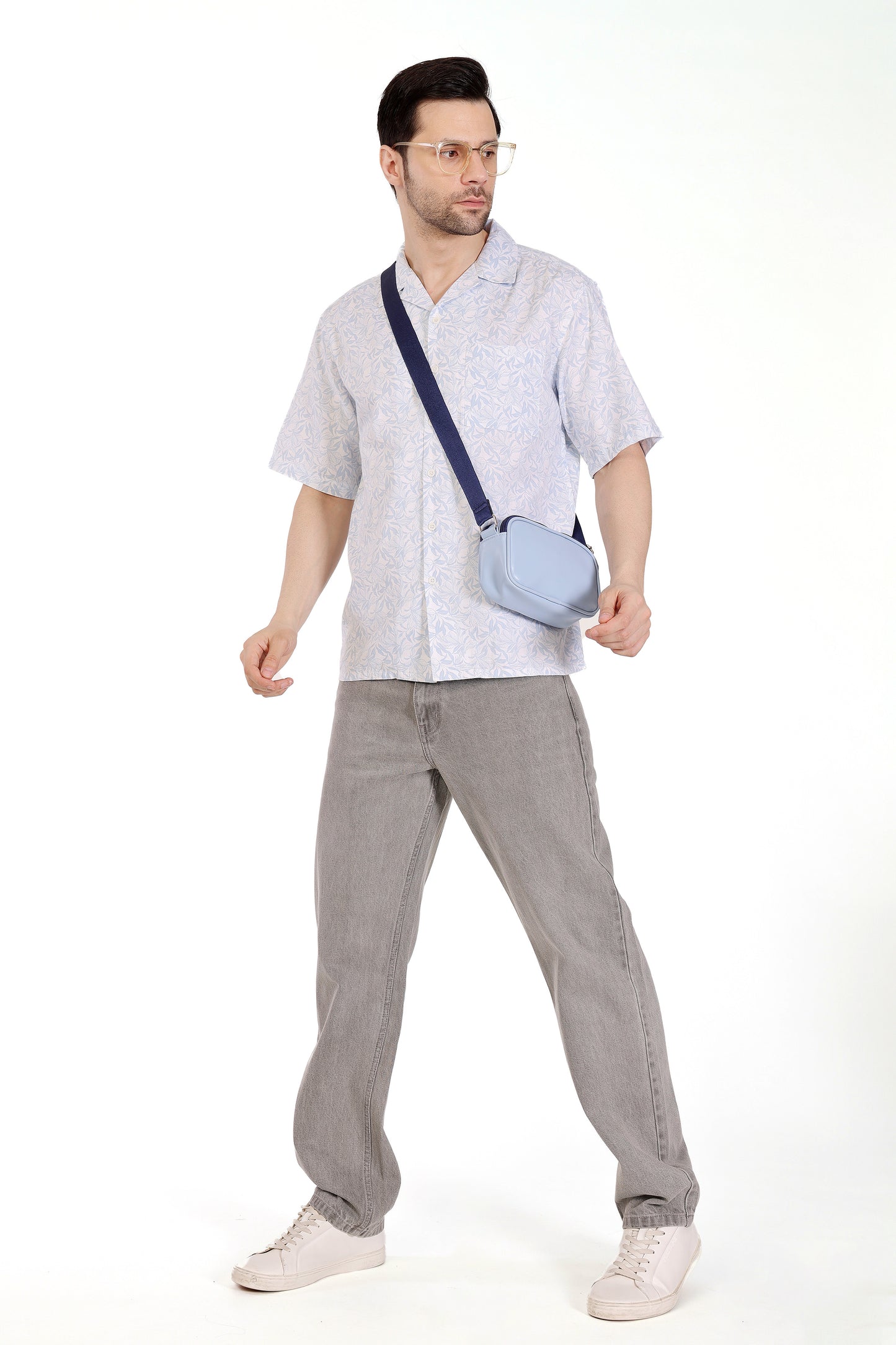 Mens Oversized Resort collar Shirt - extra image 4