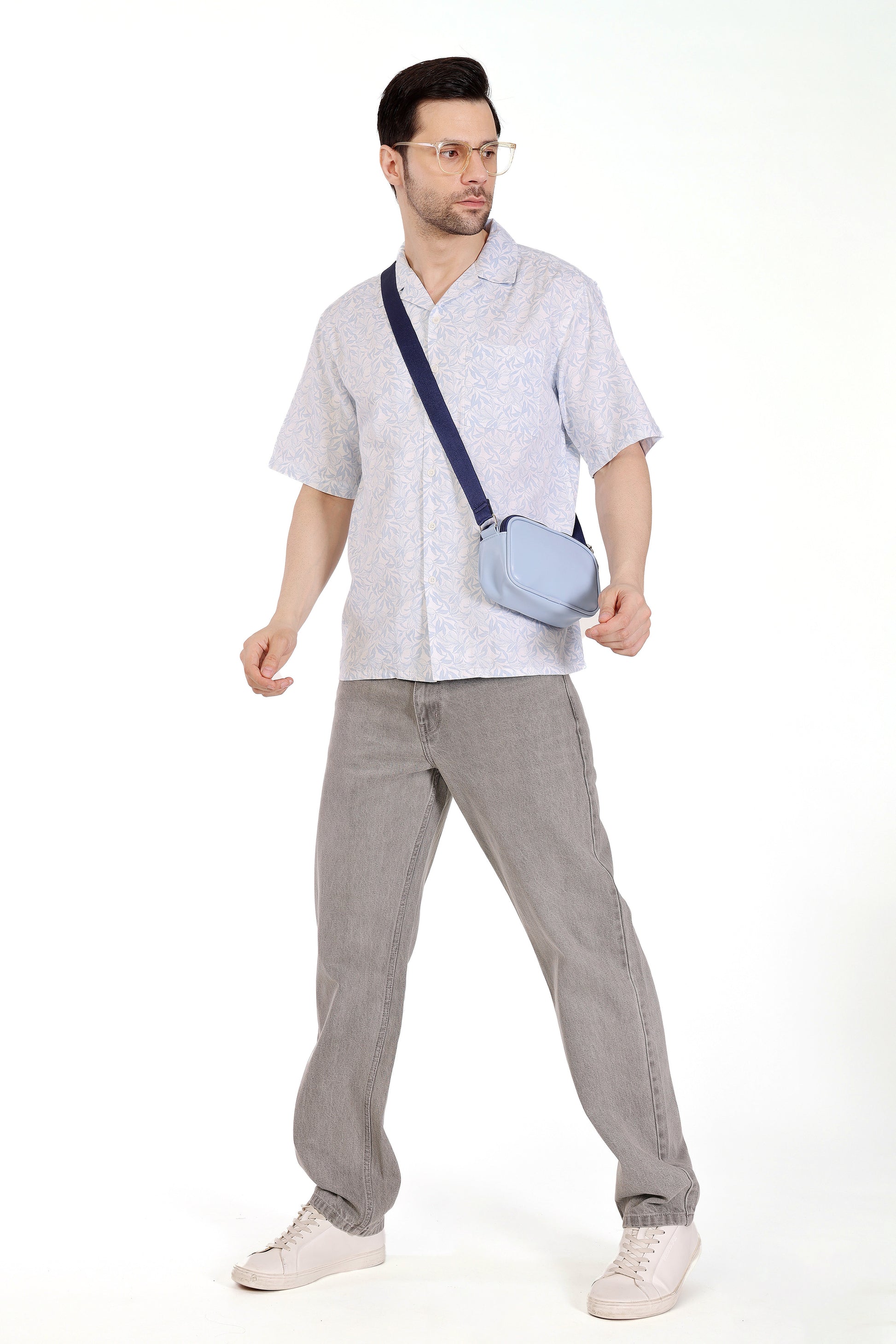 Mens Oversized Resort collar Shirt - extra image 4