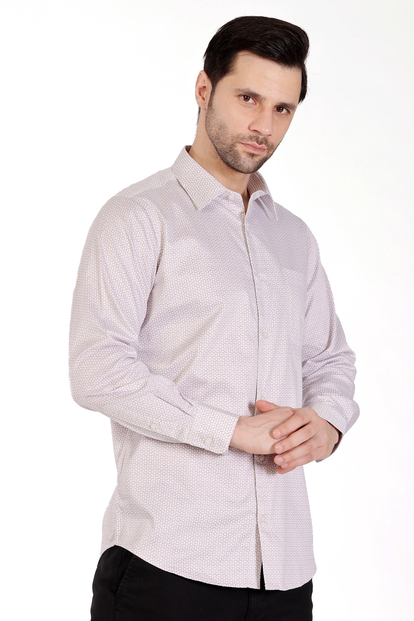 Mens Formal All over print Shirt - extra image 2