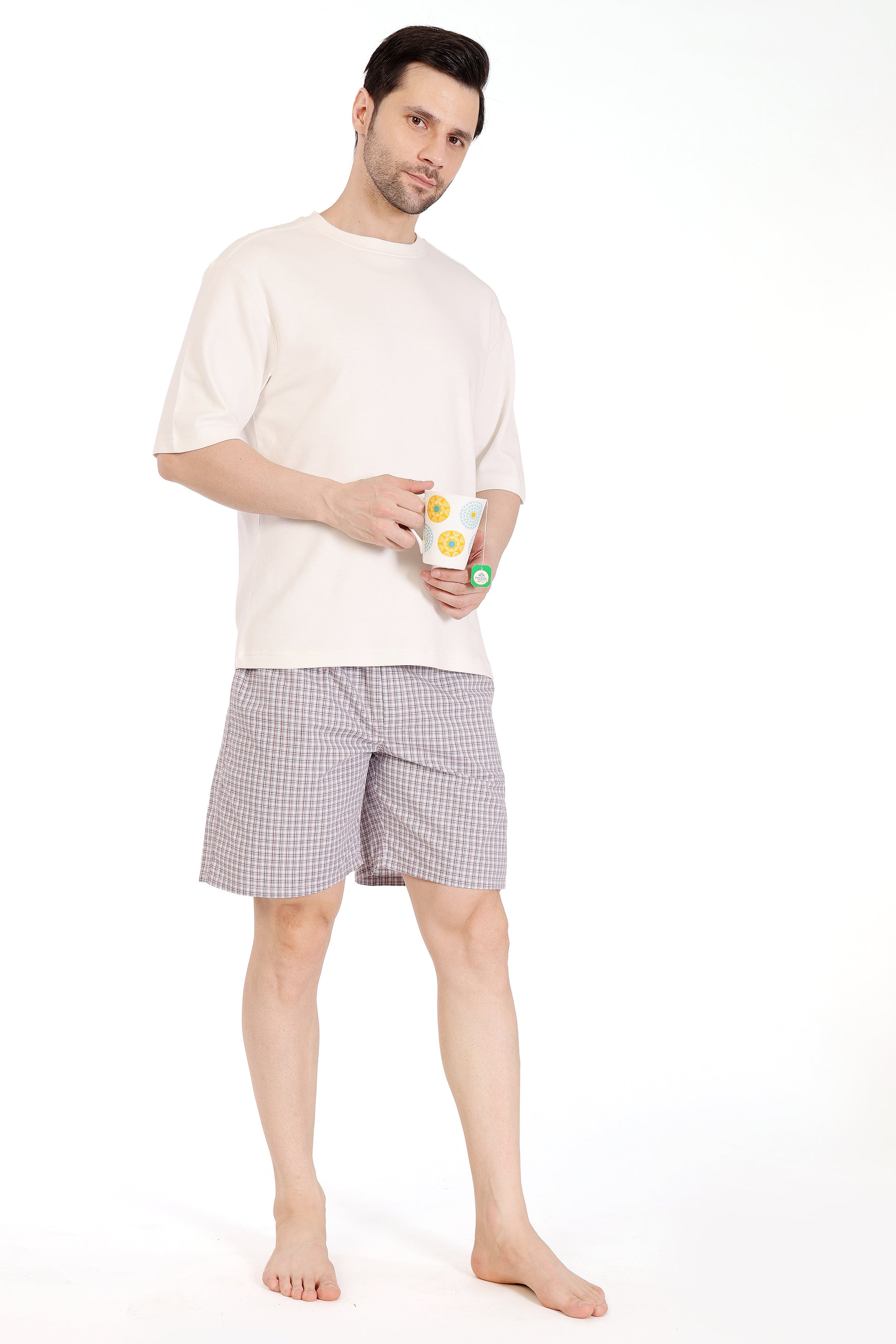 Mens Casual checks Boxer - extra image 4
