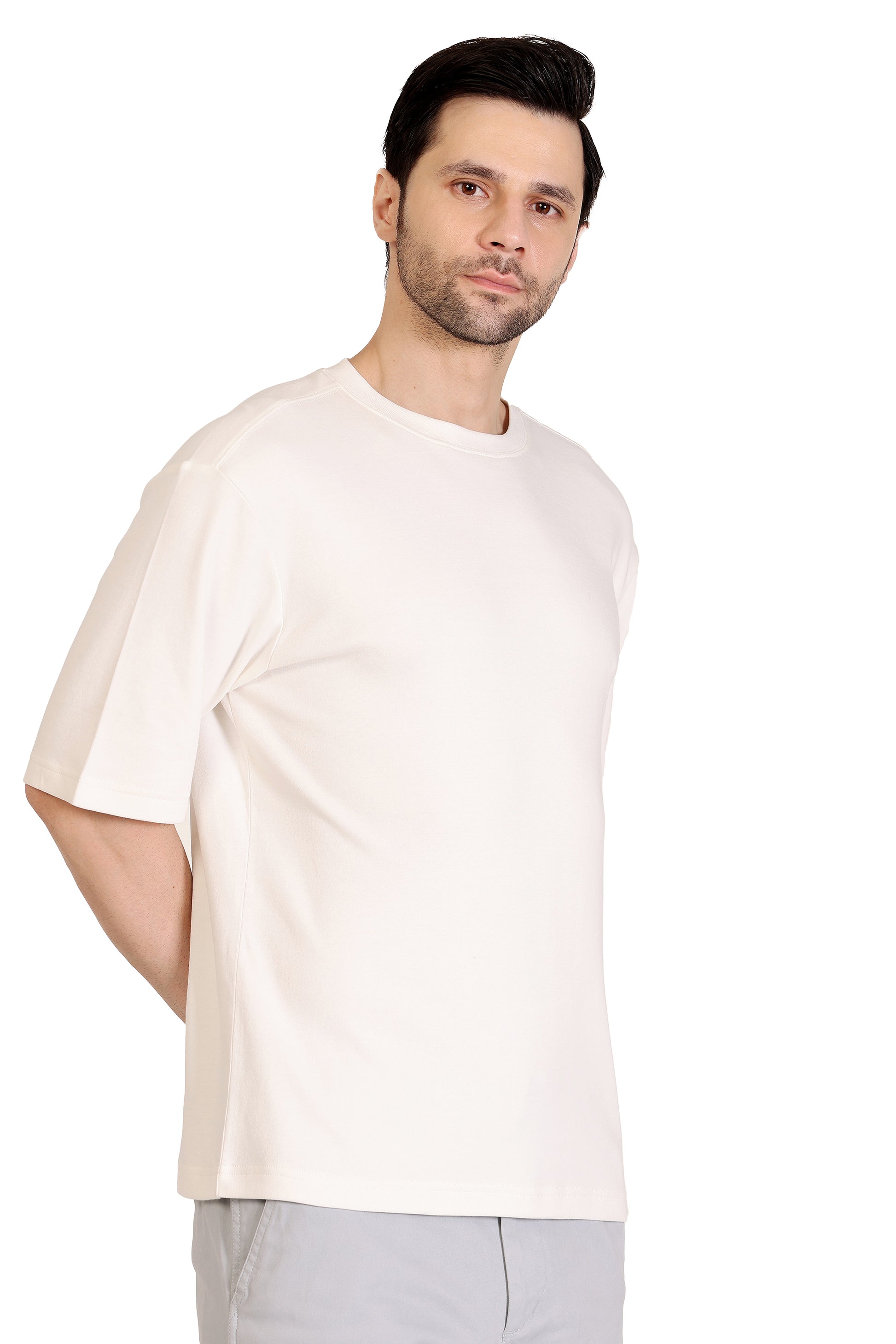 Mens Cotton Interlock Oversized Tshirt - extra image 2