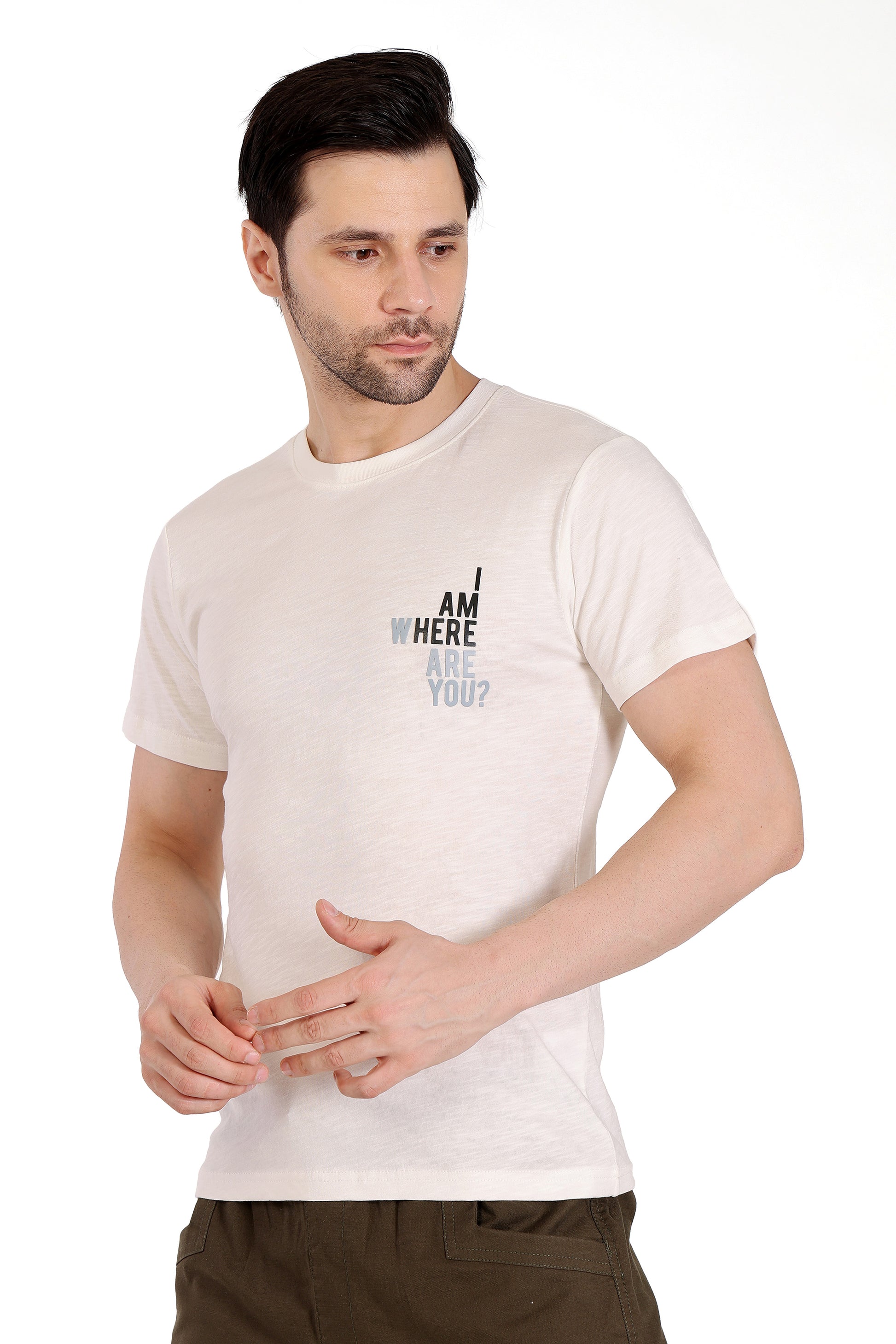 Mens Cotton Slub Graphic Tshirt - extra image 2