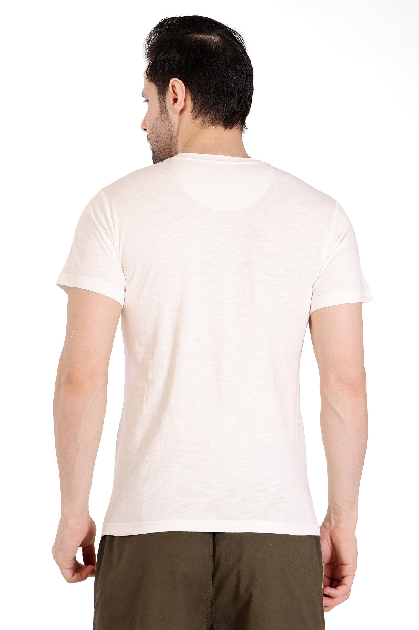 Mens Cotton Slub Graphic Tshirt - extra image 5
