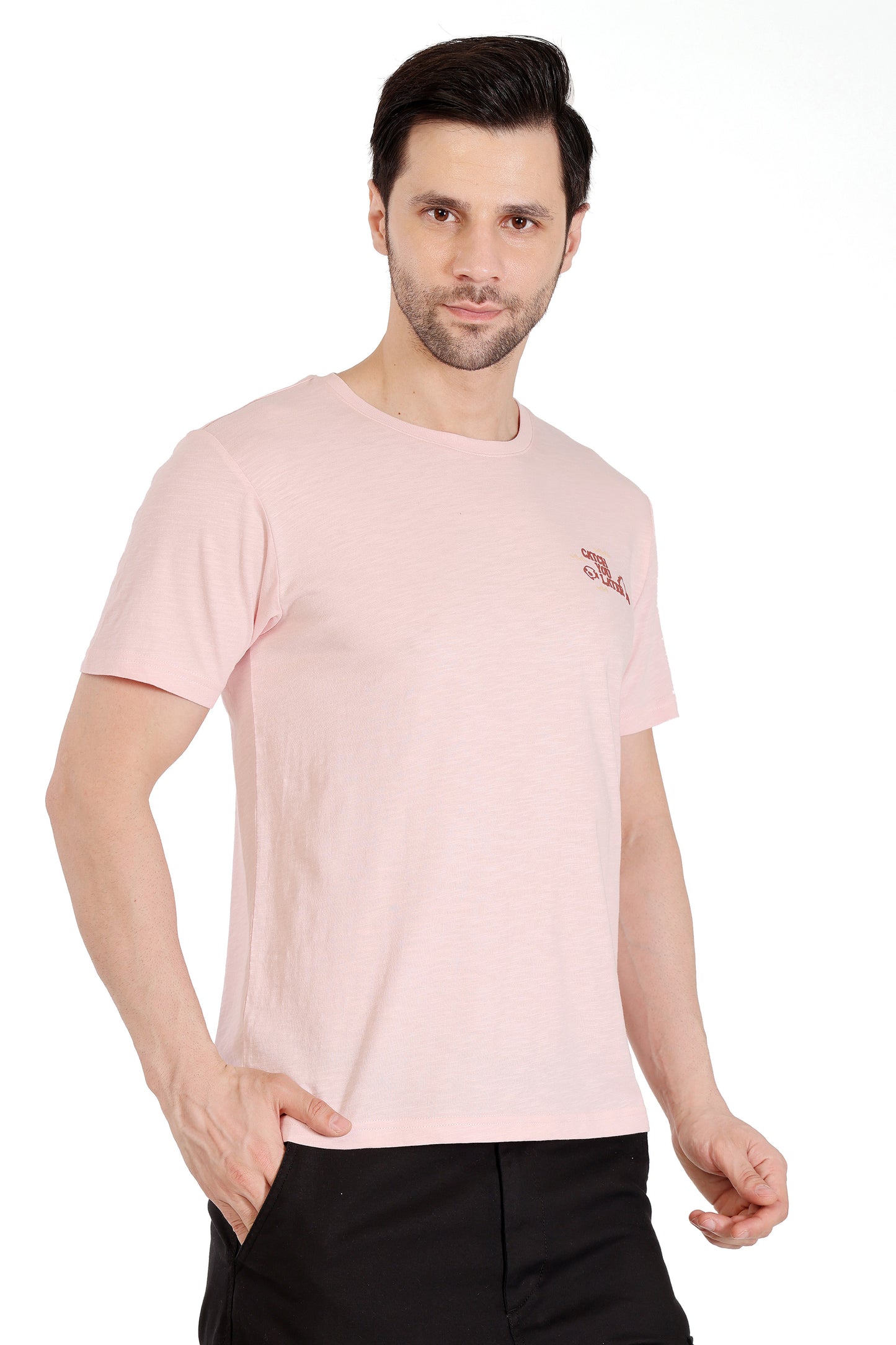 Mens Cotton Slub Graphic Tshirt - extra image 2