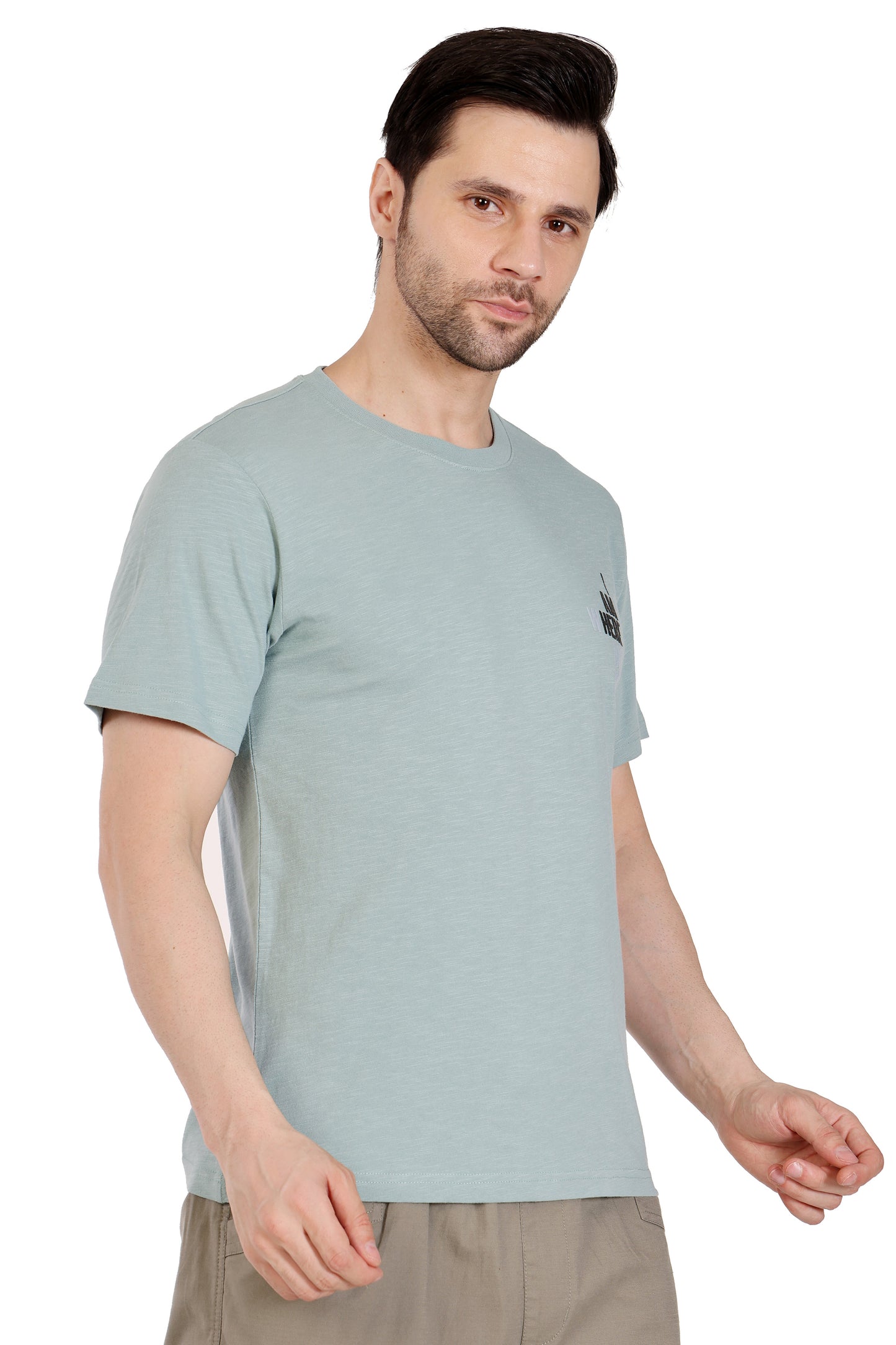 Mens Cotton Slub Graphic Tshirt - extra image 3