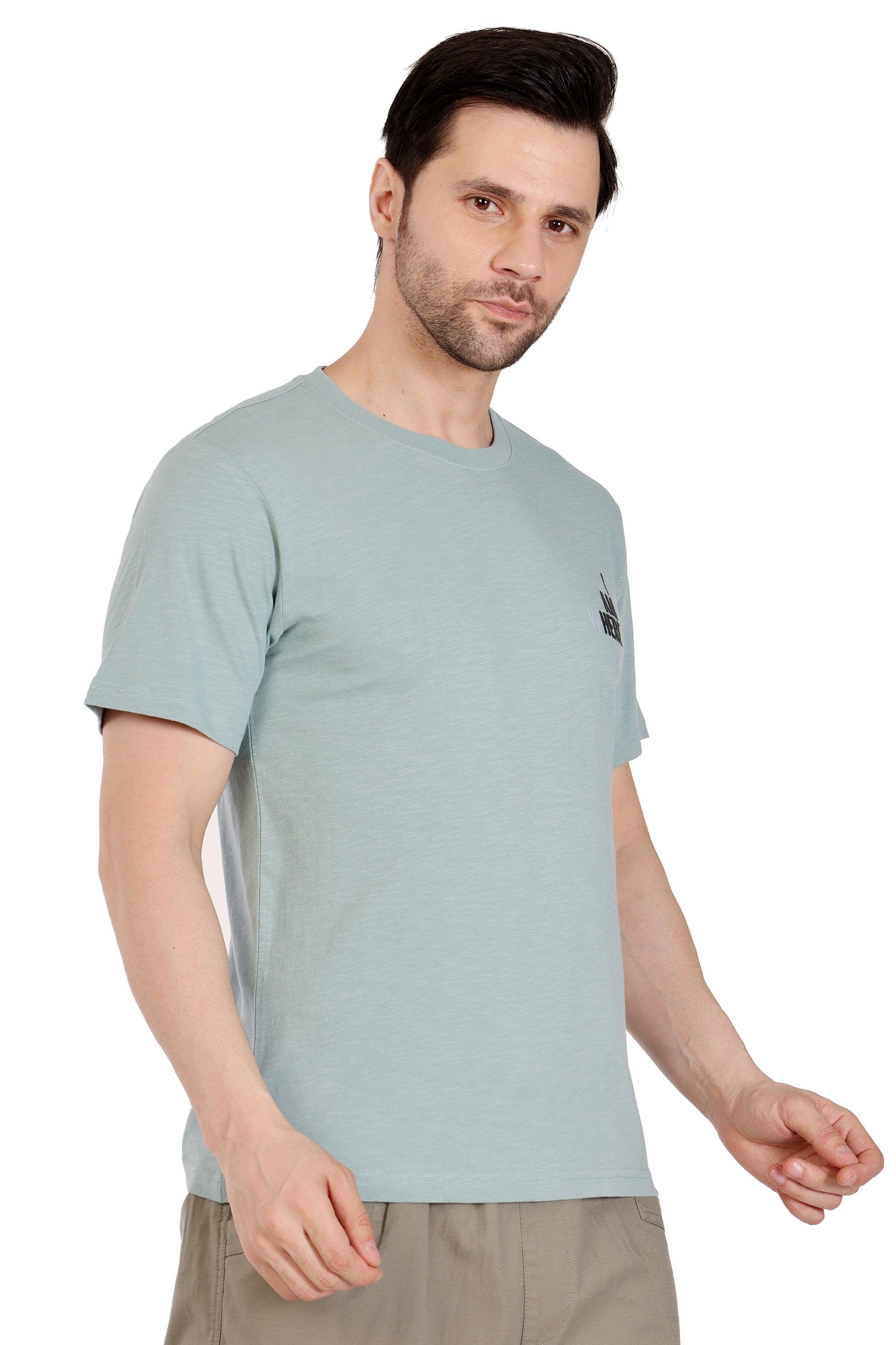 Mens Cotton Slub Graphic Tshirt - extra image 3