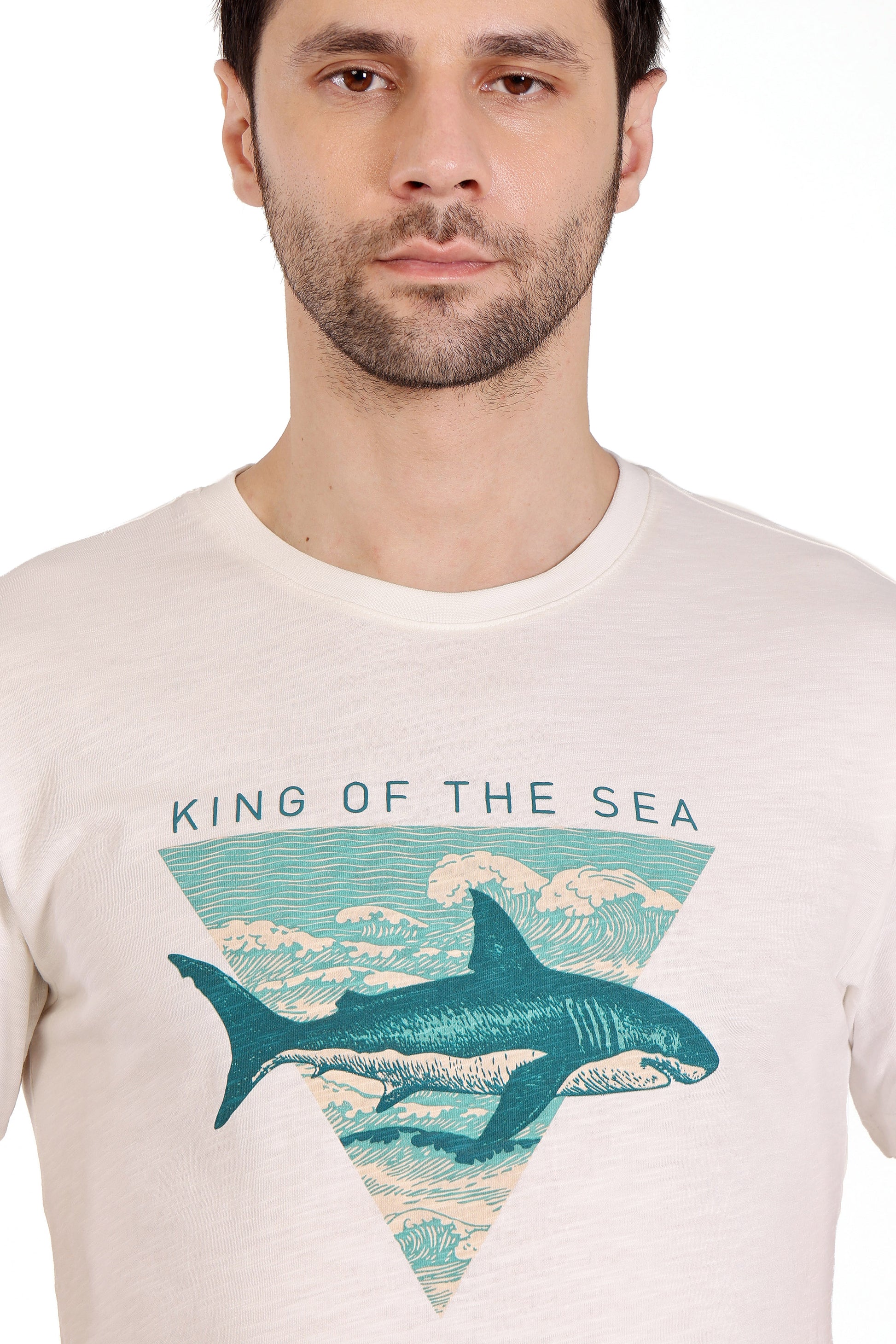 Mens Cotton Slub Graphic Tshirt - extra image 3