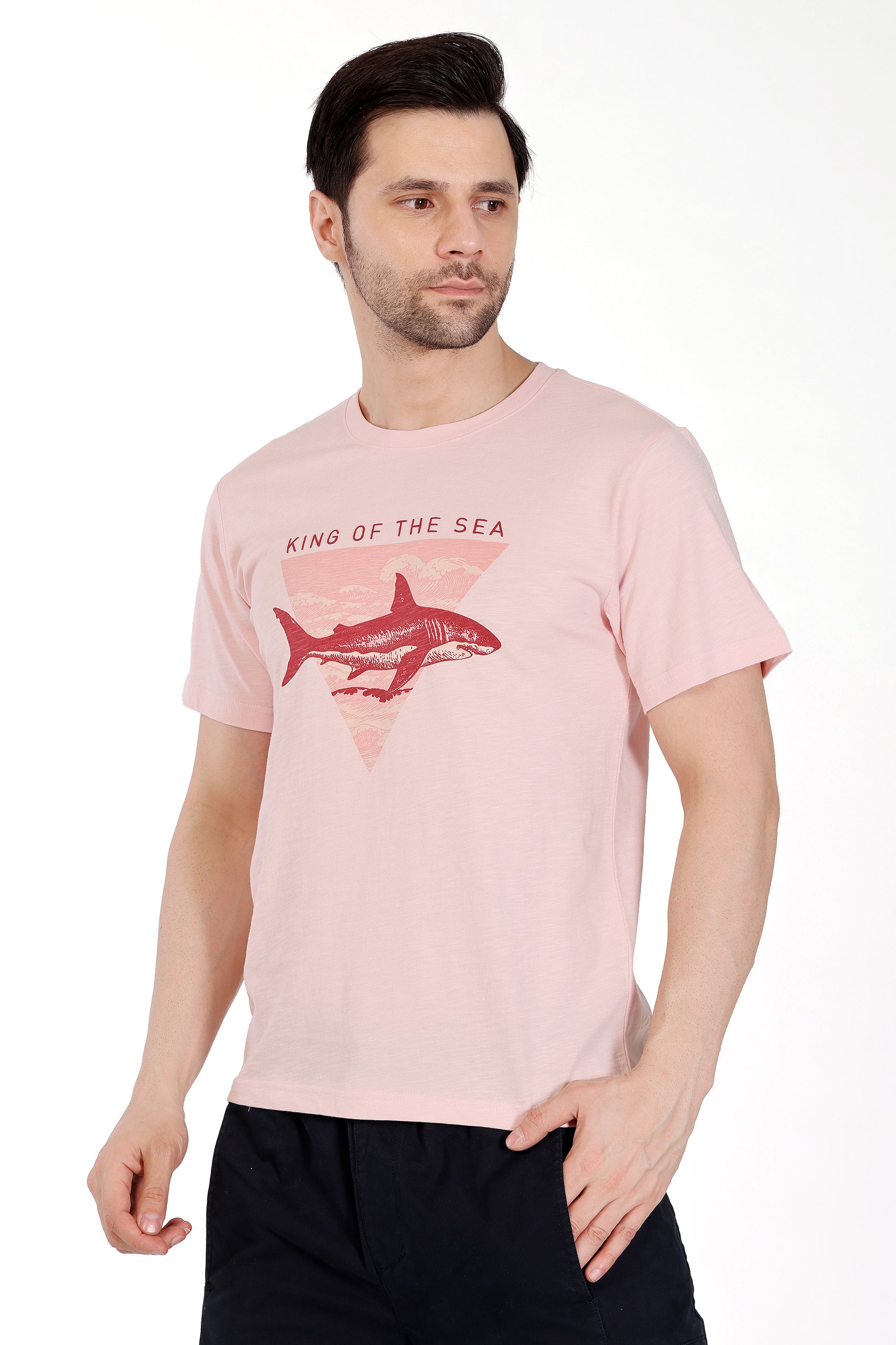 Mens Cotton Slub Graphic Tshirt - extra image 2