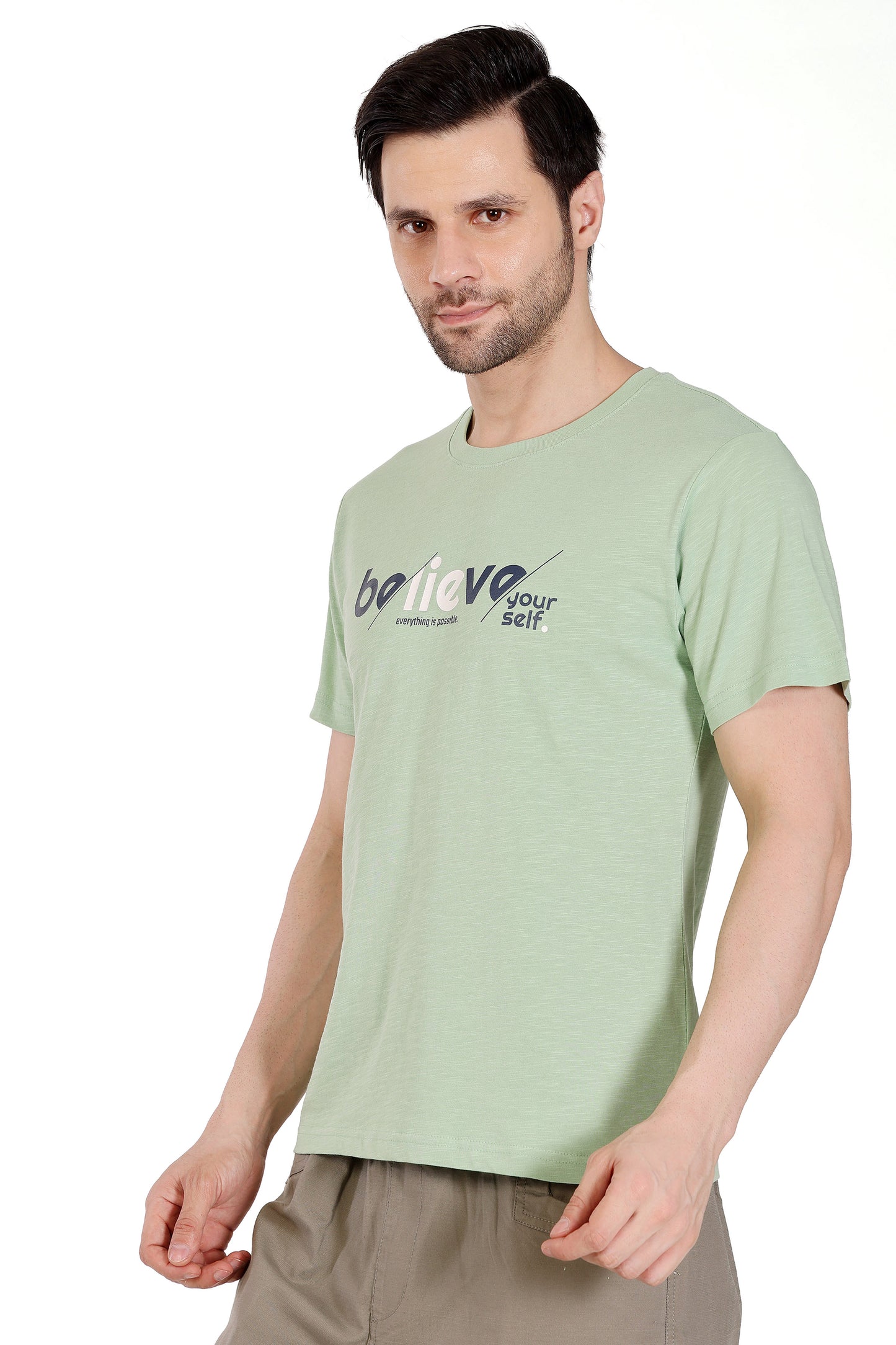Mens Cotton Slub Graphic Tshirt - extra image 2