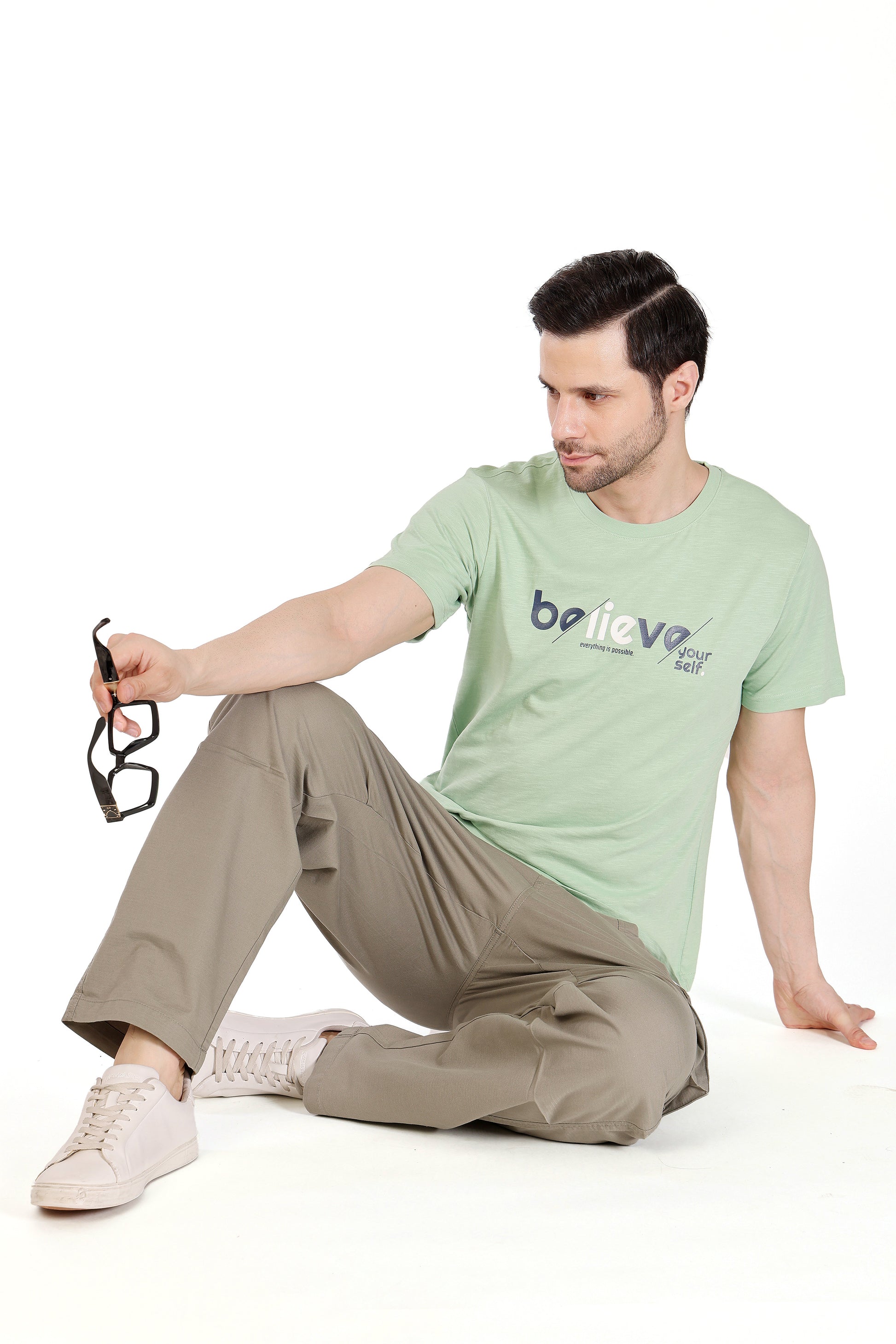 Mens Cotton Slub Graphic Tshirt - extra image 4