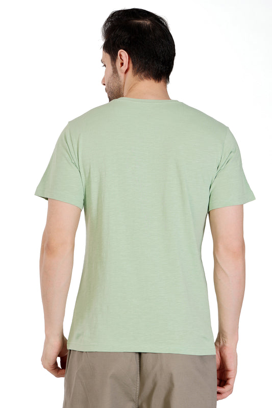 Mens Cotton Slub Graphic Tshirt - extra image 5