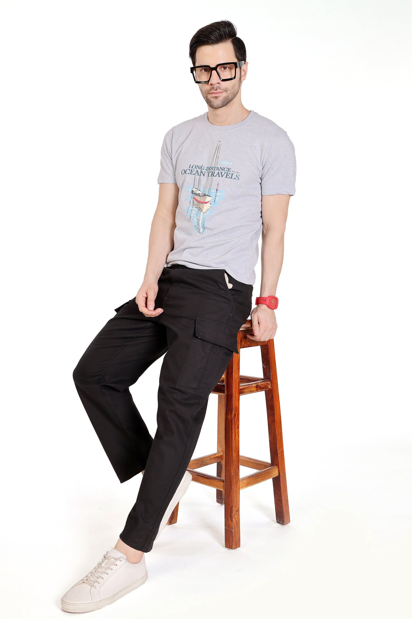 Mens True Melange Graphic Tshirt - extra image 4