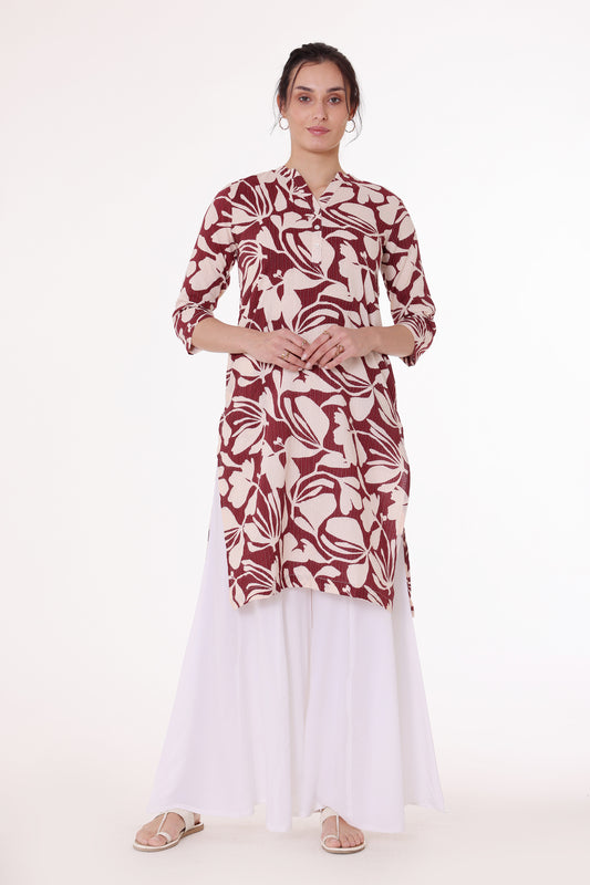 KURTA - Maroon