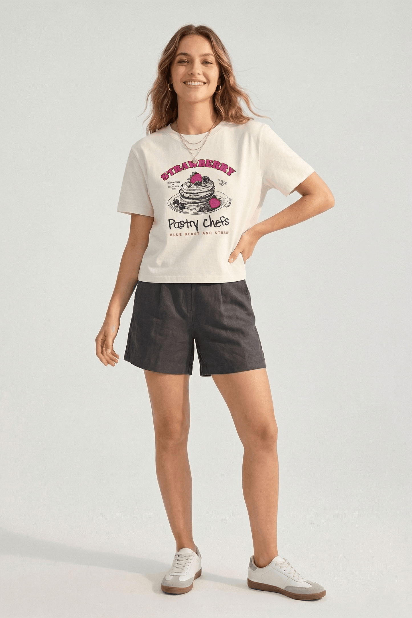 Regular Fit  Print T-Shirts - Off White