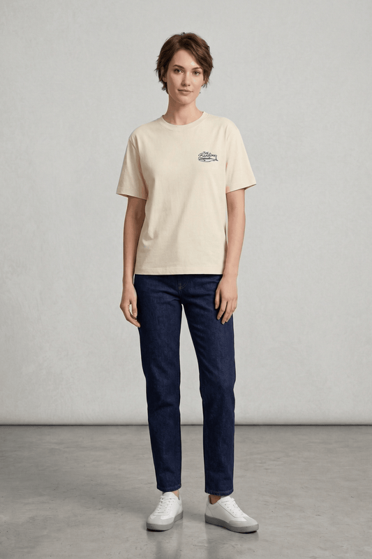 Women Front And Back Placement Print T-Shirts