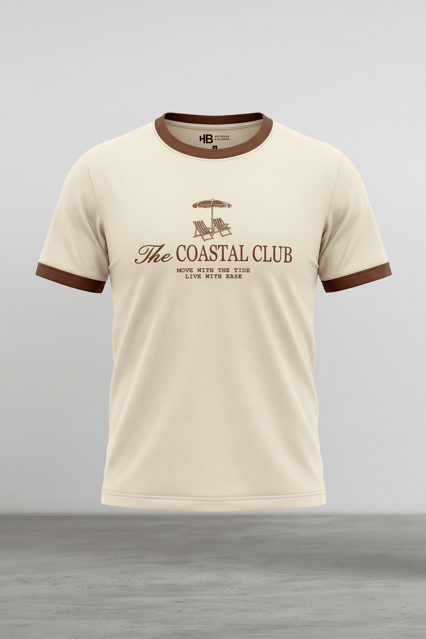 Women Regular Fit Printed T-Shirts - Beige & Brown