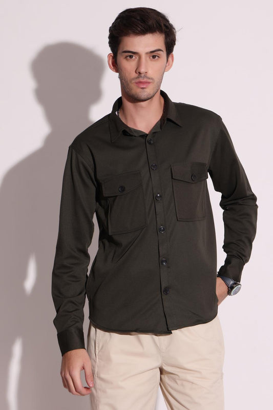 Mens Shirt - Olive