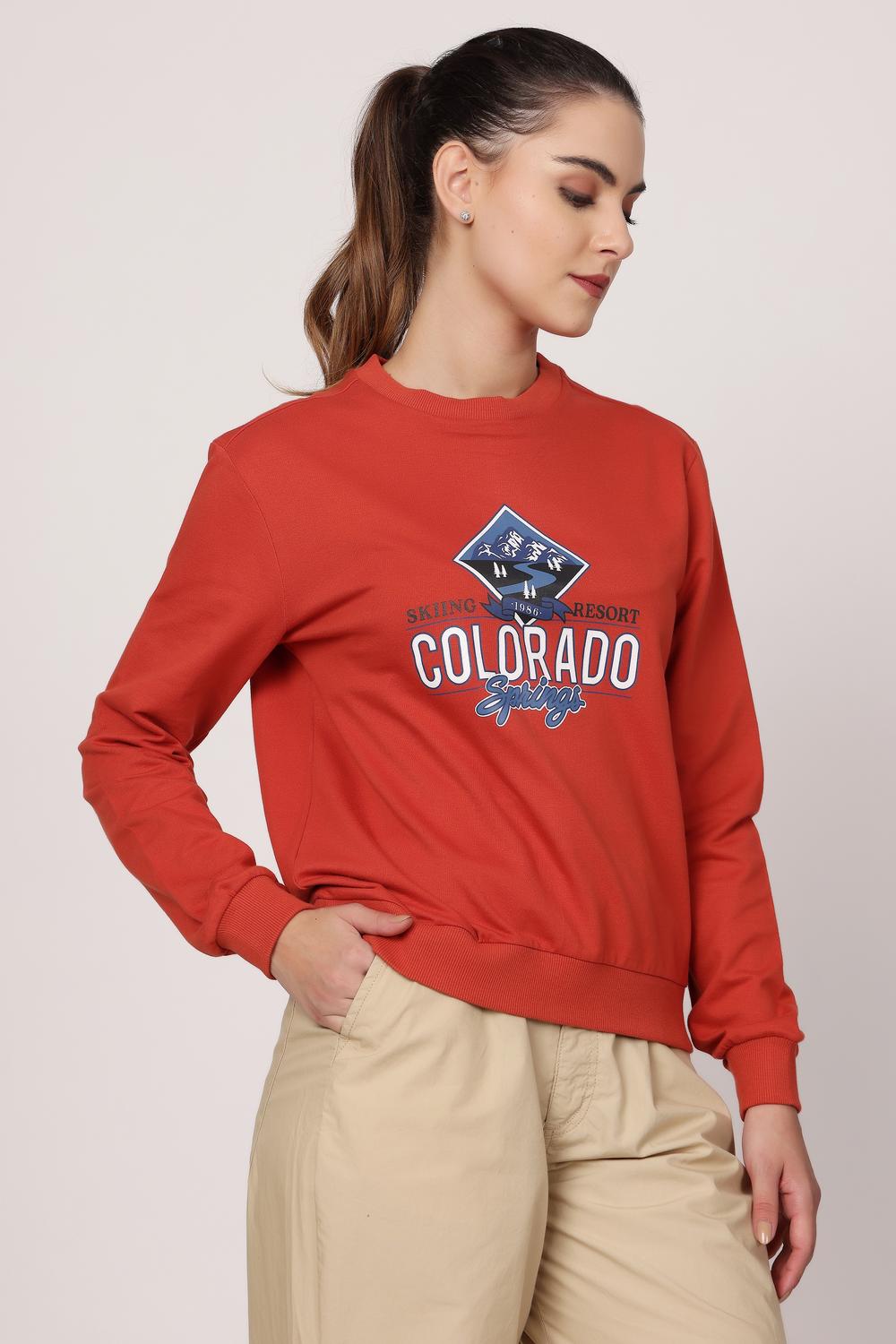 Womens Casual Wear Sweatshirt - extra image 4